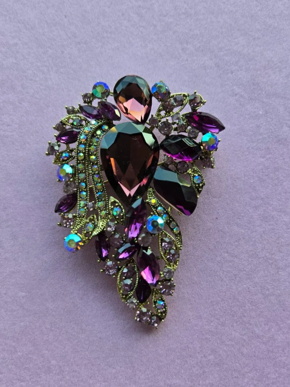 N/A bejewelled purple